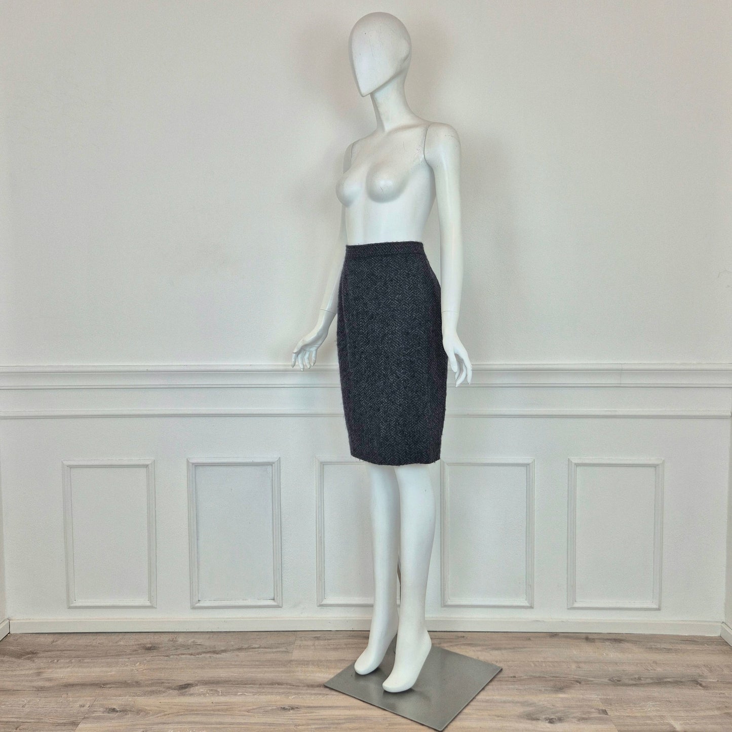 Valentino Miss V | Gonna tailleur lana grigia