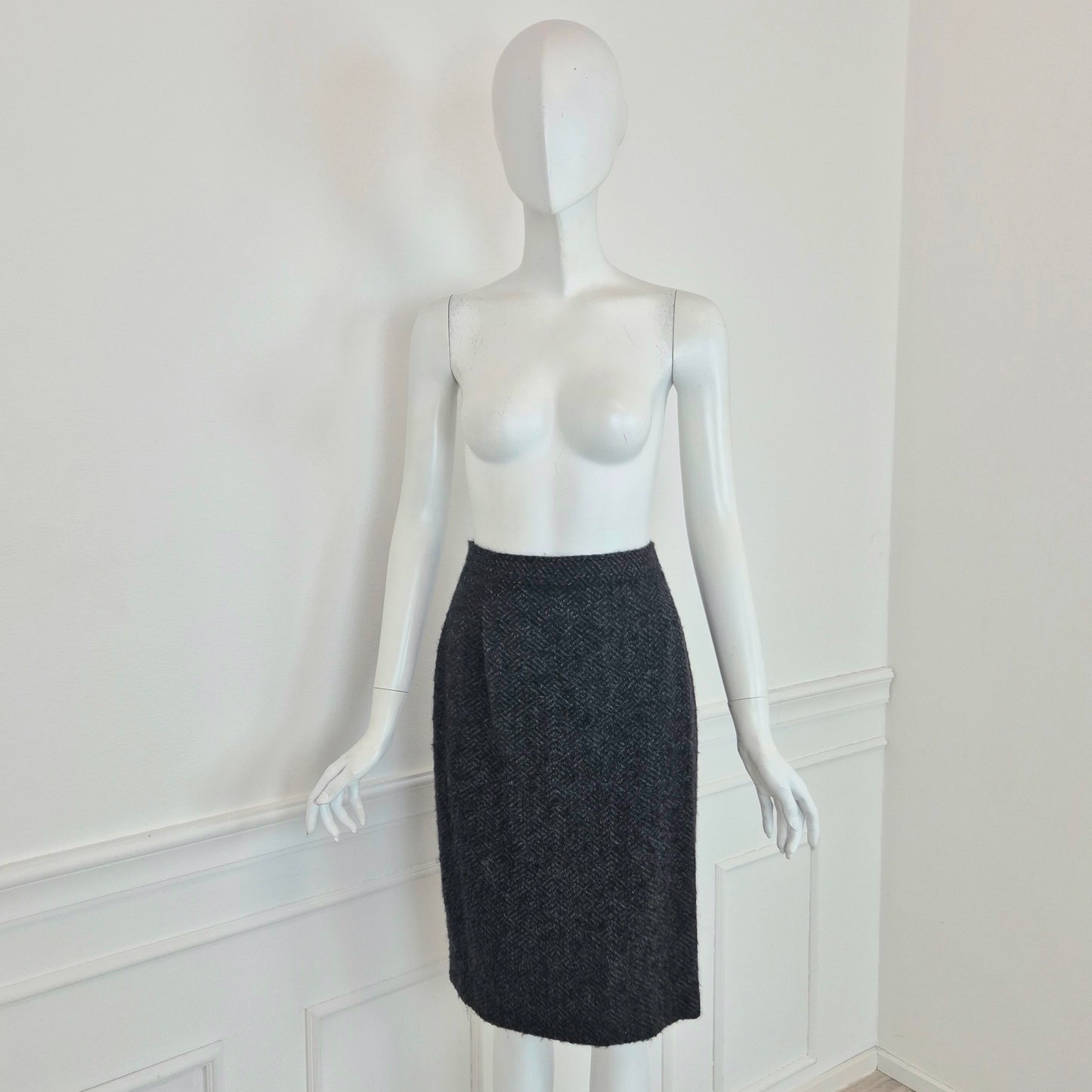 Valentino Miss V | Gonna tailleur lana grigia
