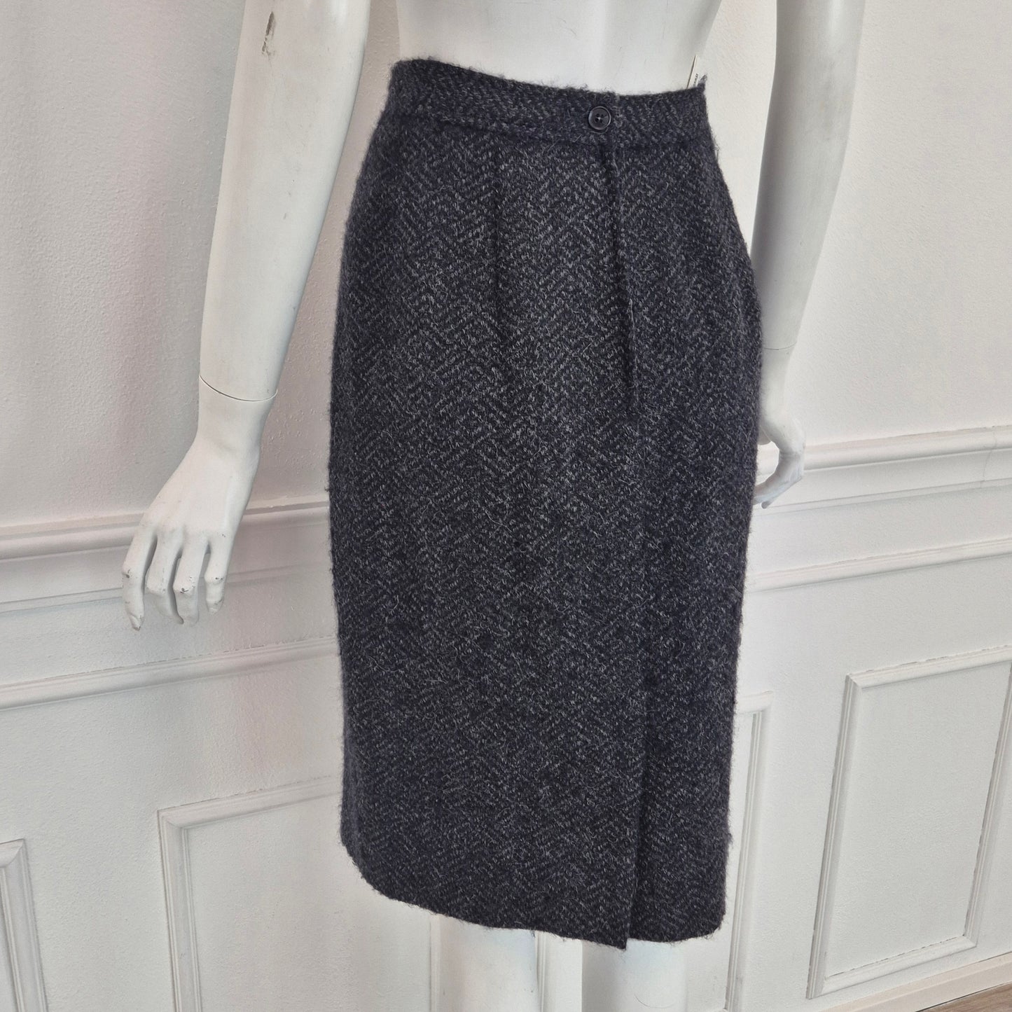 Valentino Miss V | Gonna tailleur lana grigia