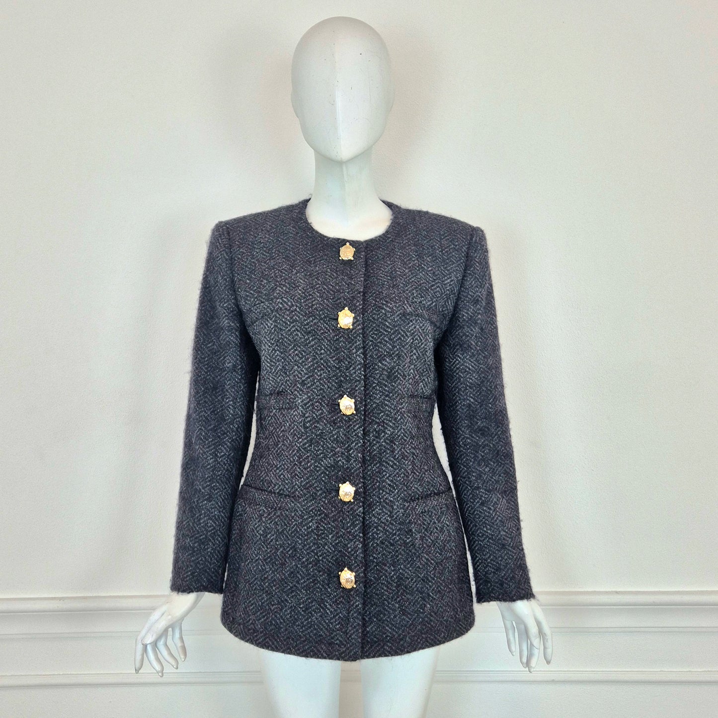 Valentino MissV | Giacca vintage bottoni tartaruga