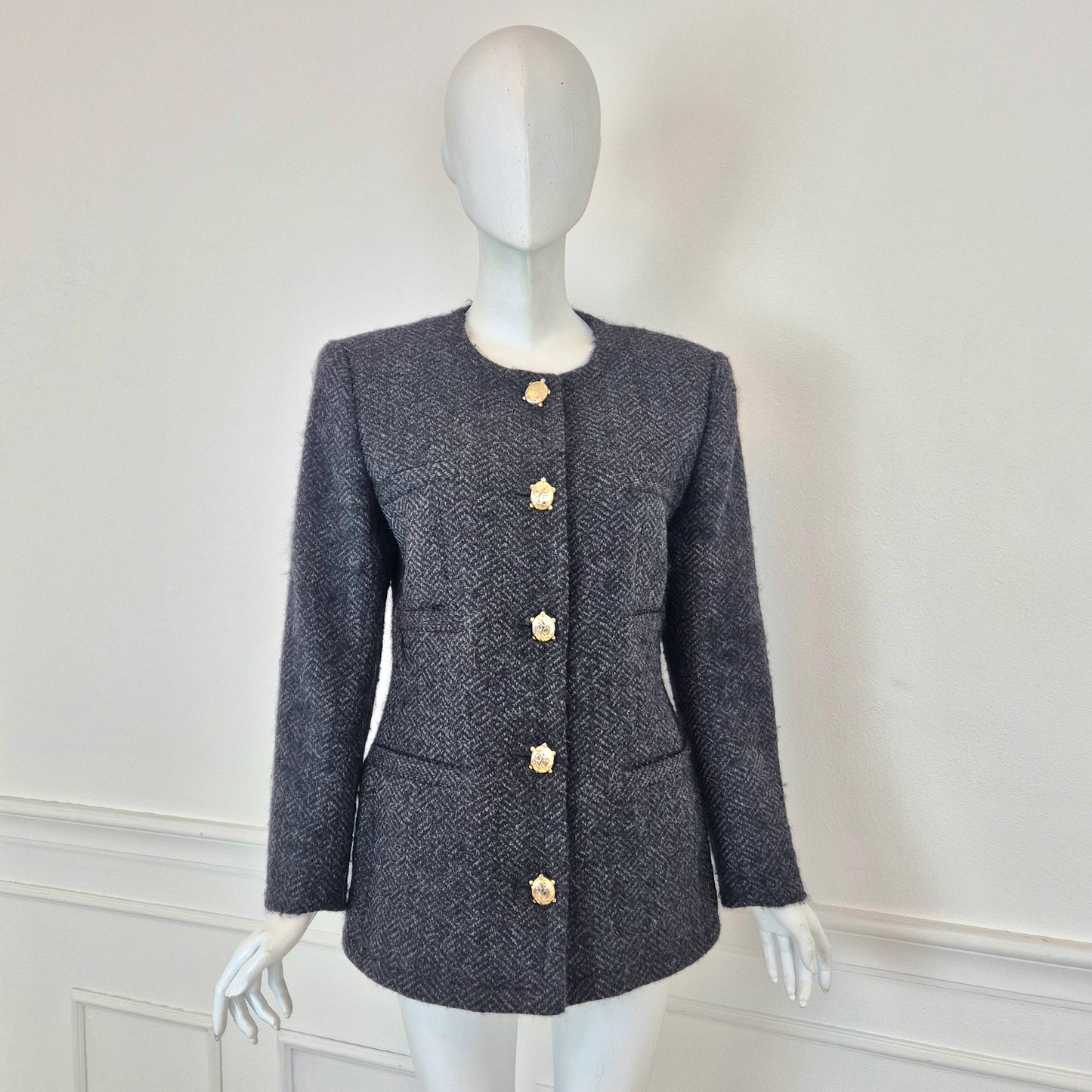 Valentino MissV | Giacca vintage bottoni tartaruga