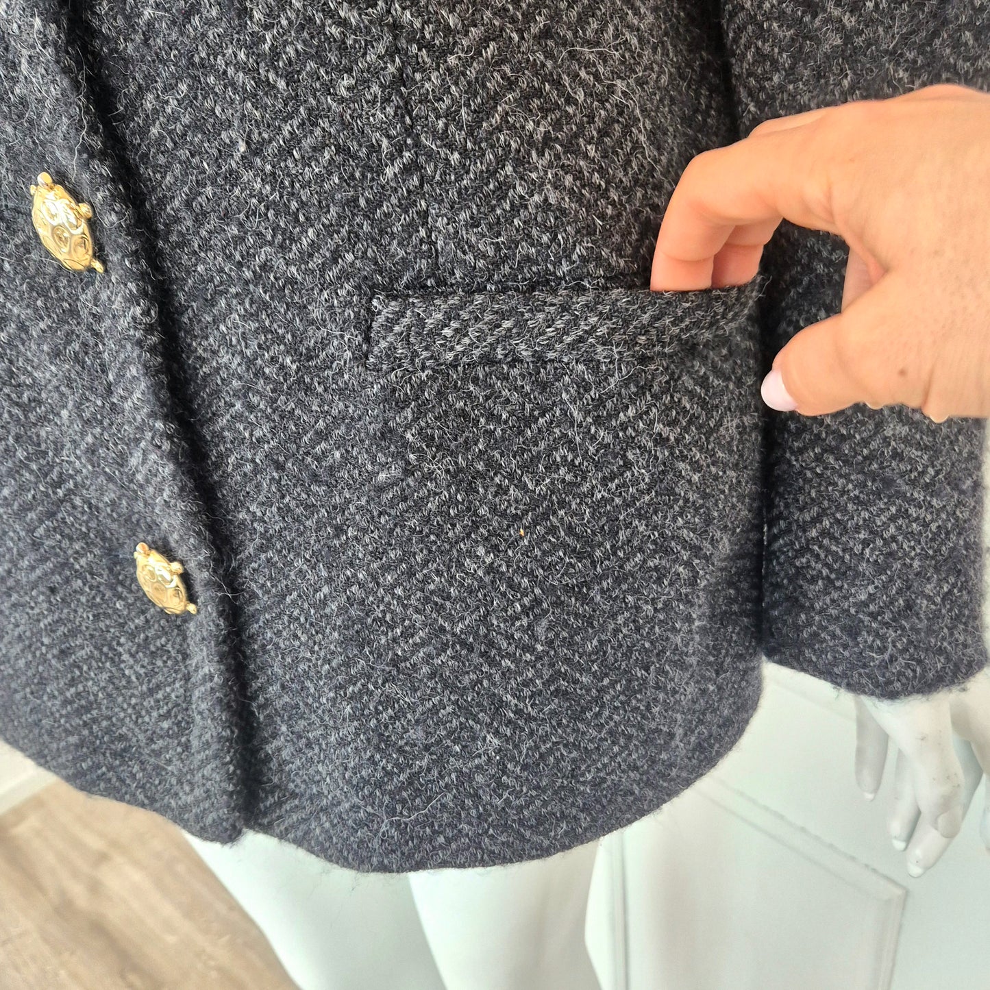 Valentino MissV | Giacca vintage bottoni tartaruga