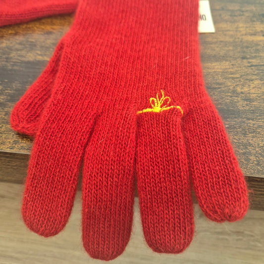 Moschino | Guanti "Don't forget" cashmere