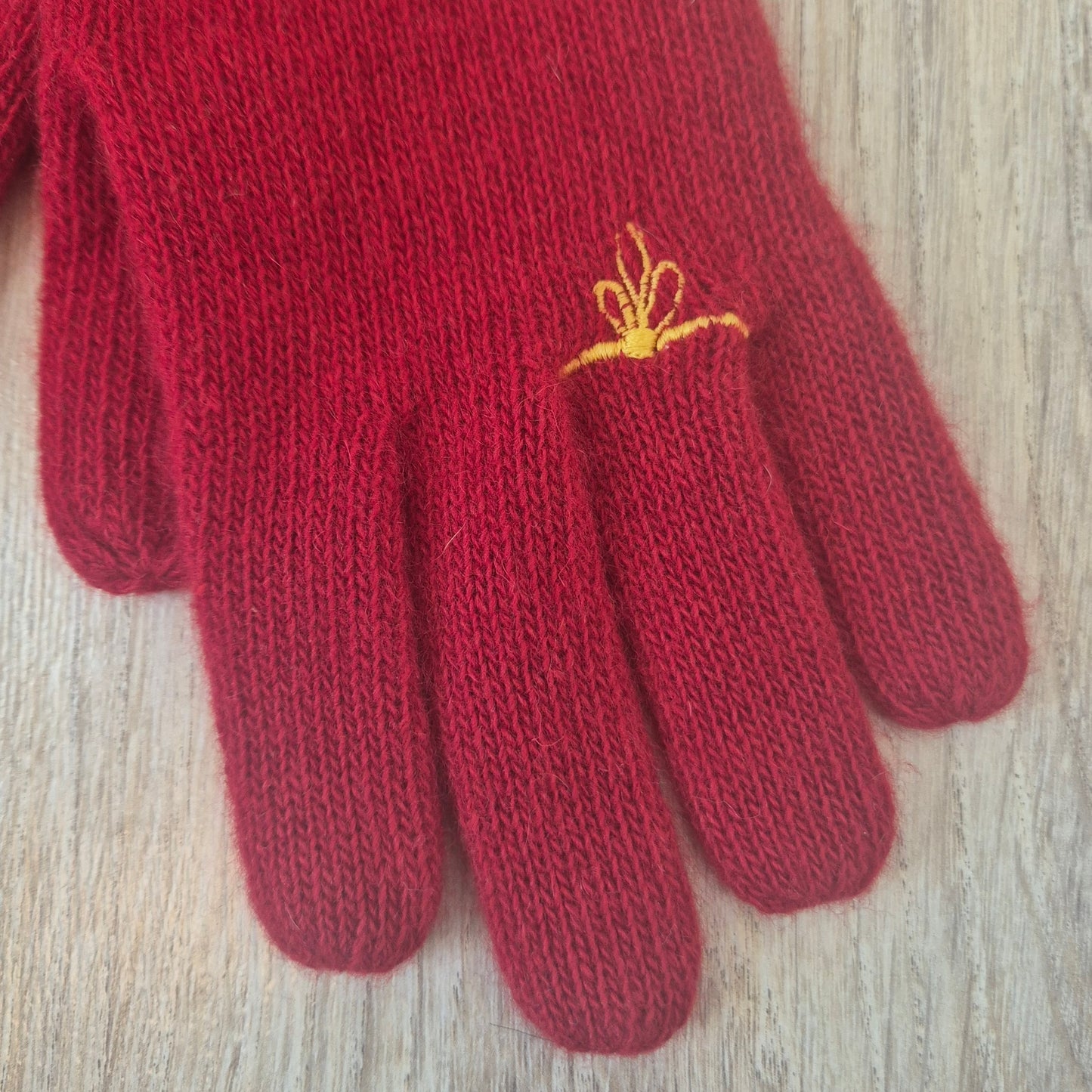 Moschino | Guanti "Don't forget" cashmere