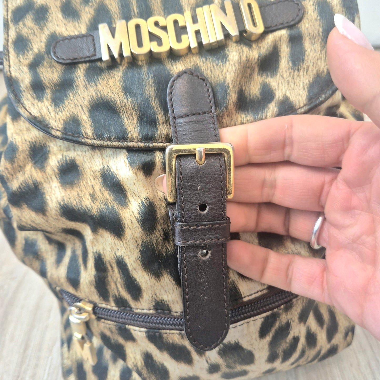 Moschino | Zainetto animalier