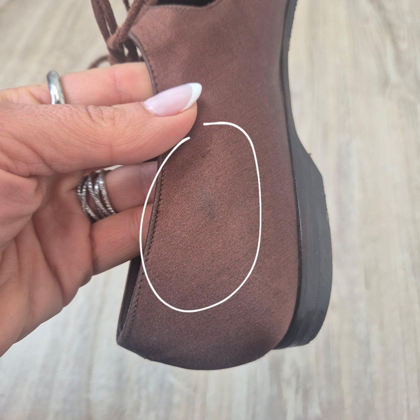 Prada | Scarpe vintage raso marrone