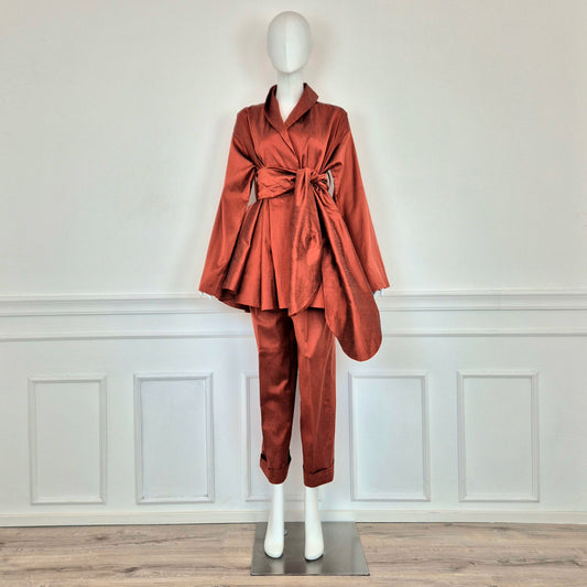 Romeo Gigli | Completo in seta SS 1990