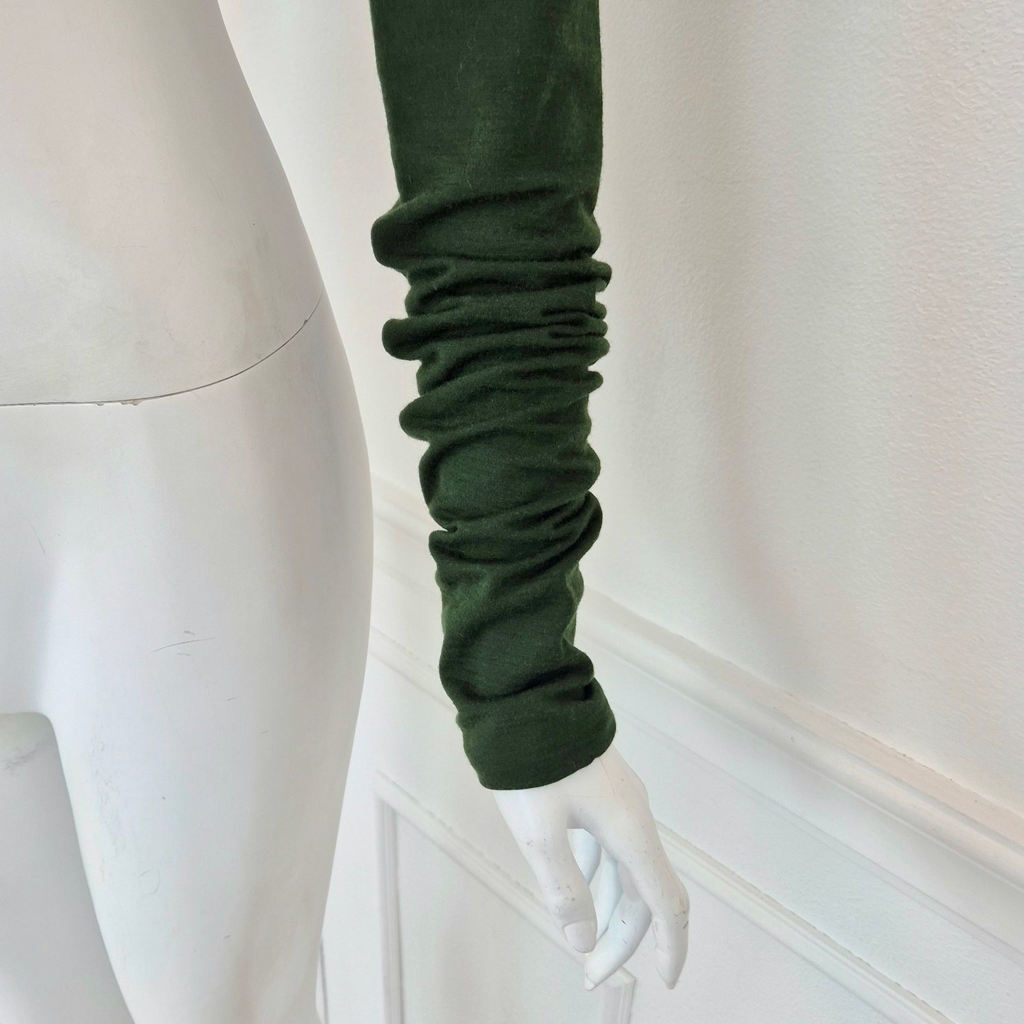 Romeo Gigli | Top monospalla verde bosco