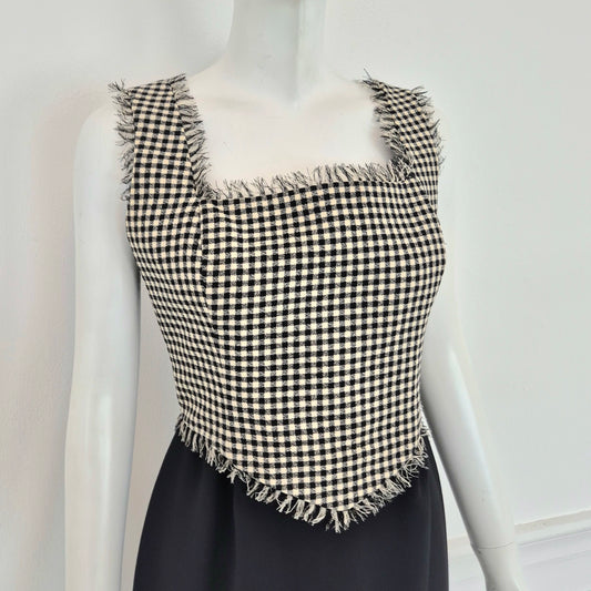 Moschino Couture | Abito con corpetto vichy