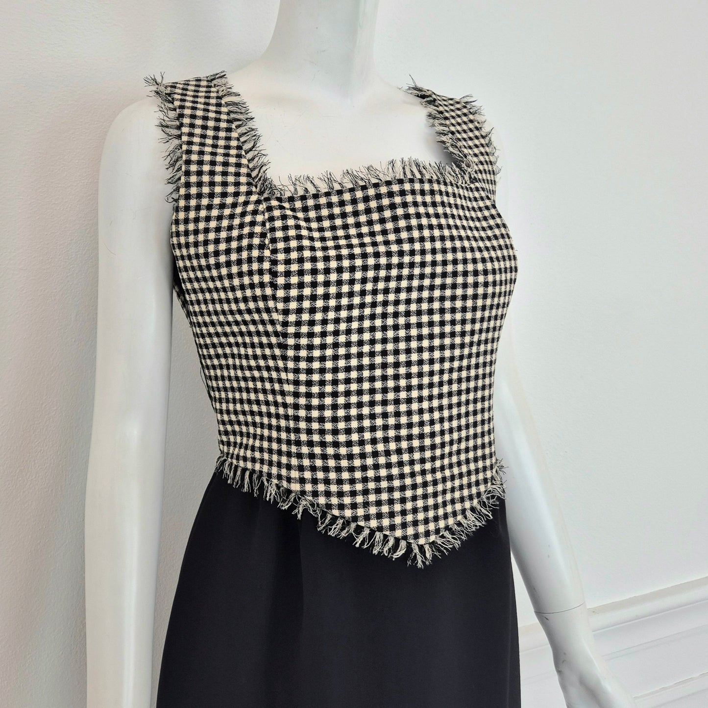 Moschino Couture | Abito con corpetto vichy