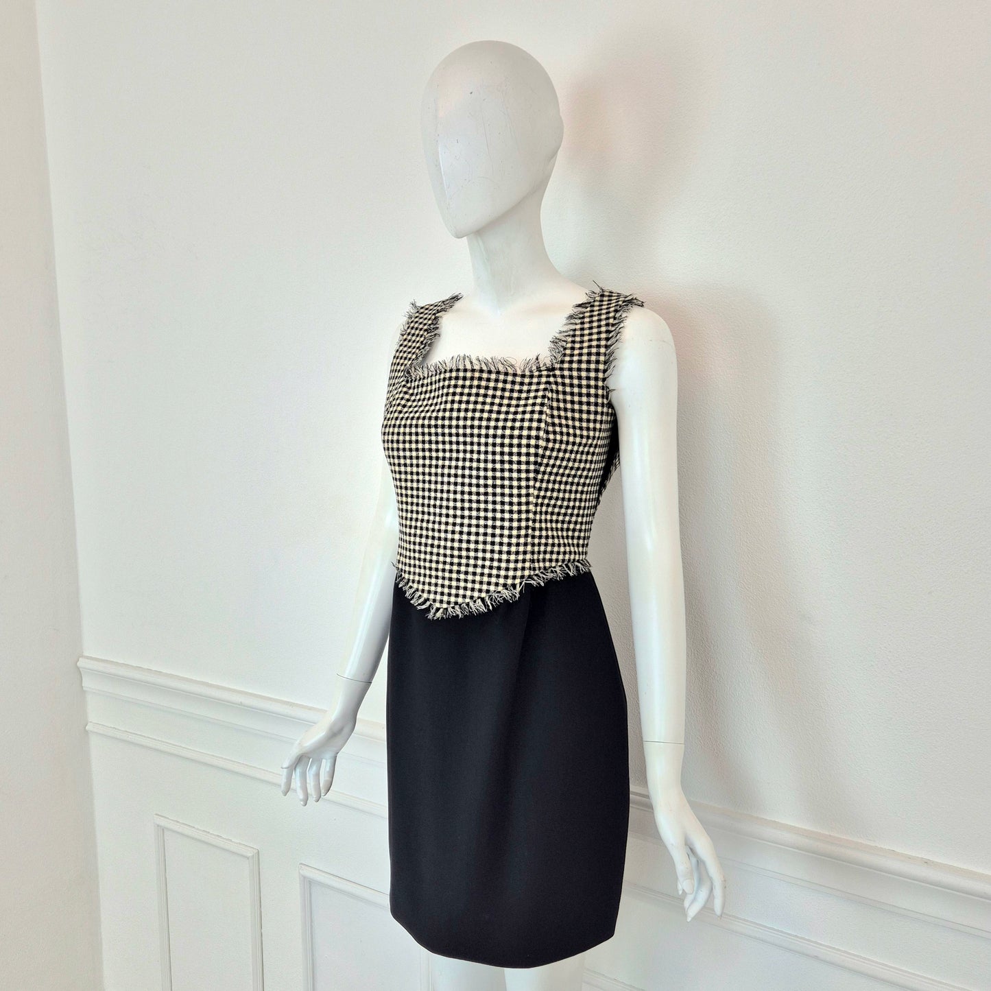 Moschino Couture | Abito con corpetto vichy