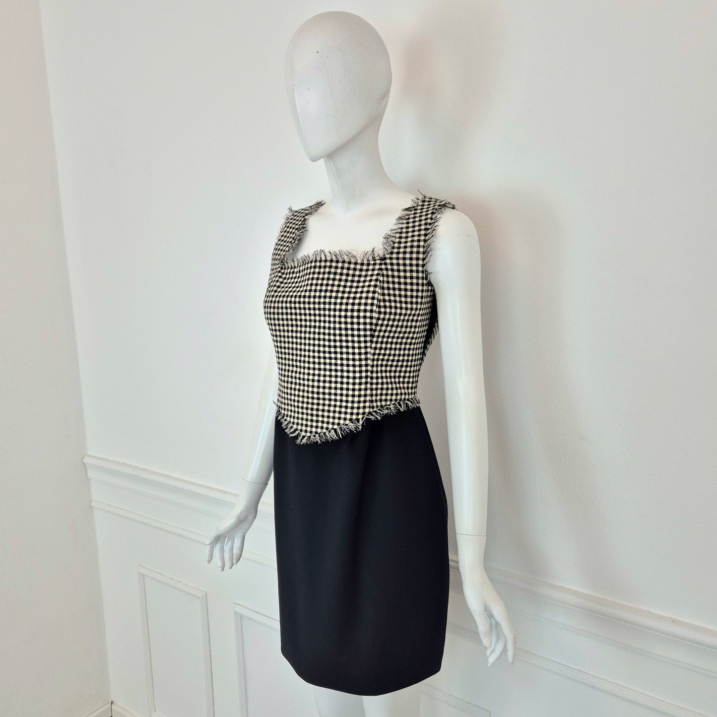 Moschino Couture | Abito con corpetto vichy