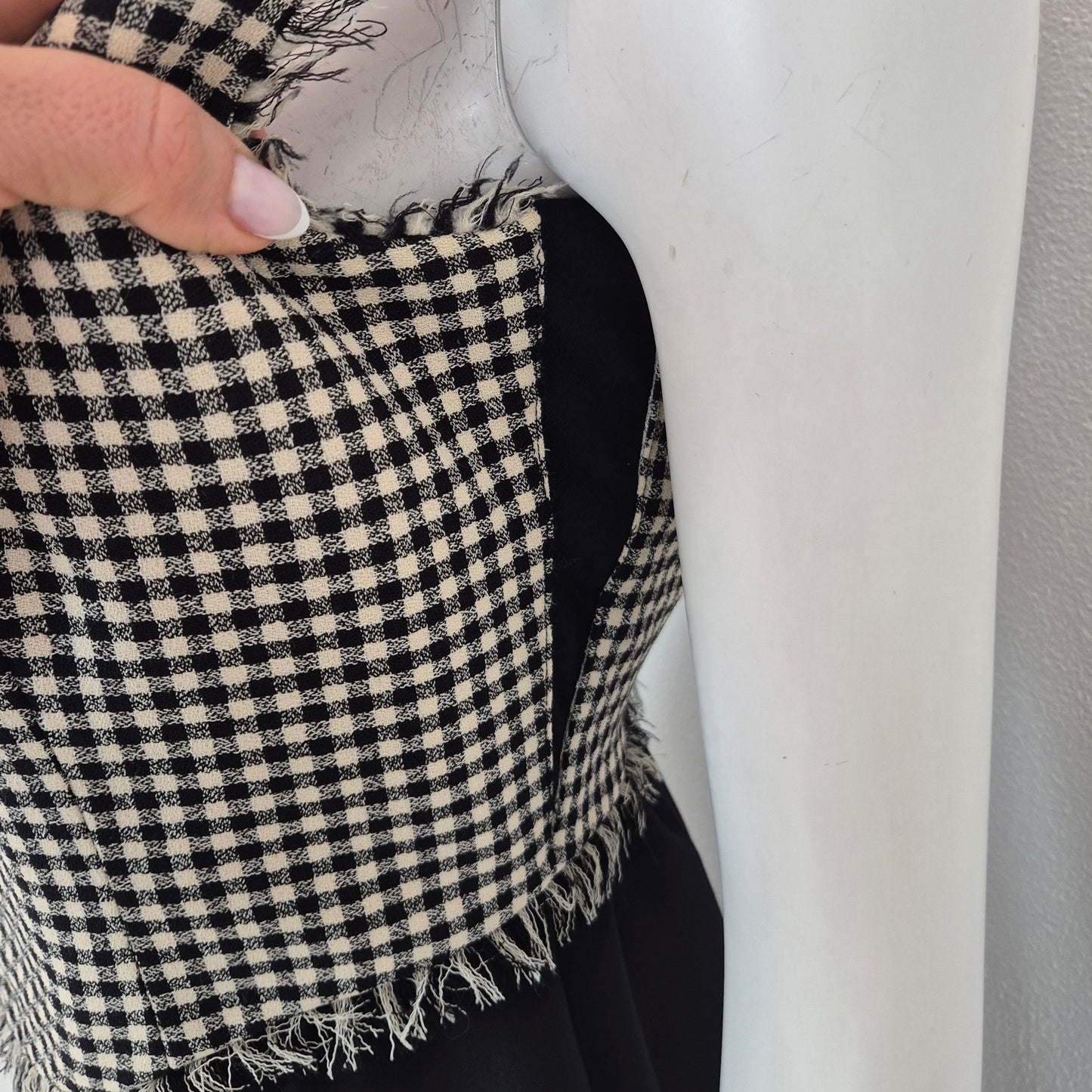 Moschino Couture | Abito con corpetto vichy