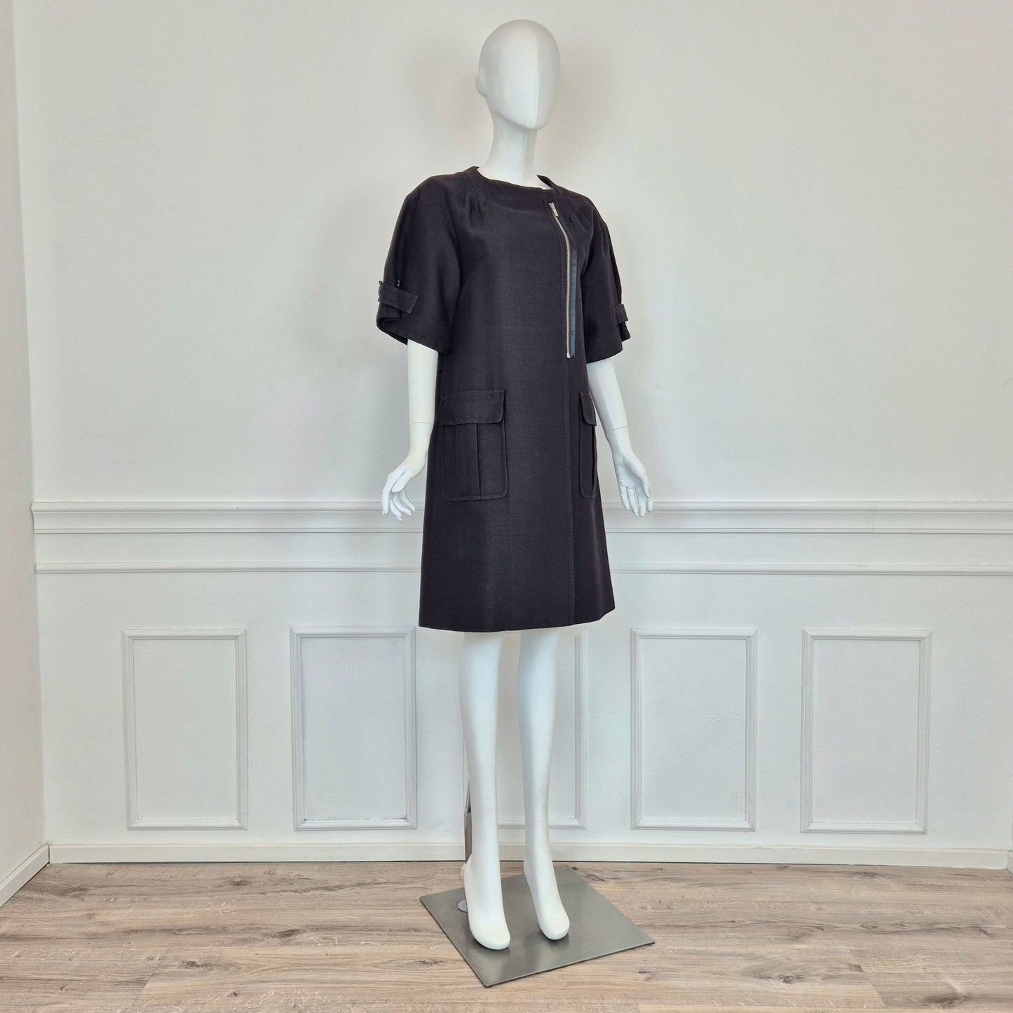 BCBG MaxAzria | Spolverino nero mezza manica