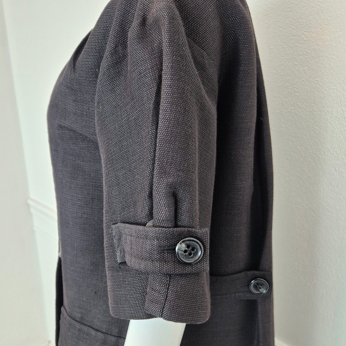 BCBG MaxAzria | Spolverino nero mezza manica