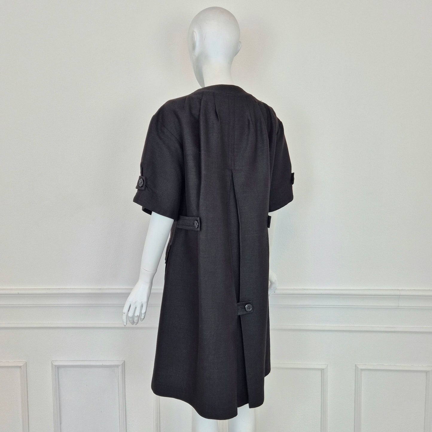 BCBG MaxAzria | Spolverino nero mezza manica