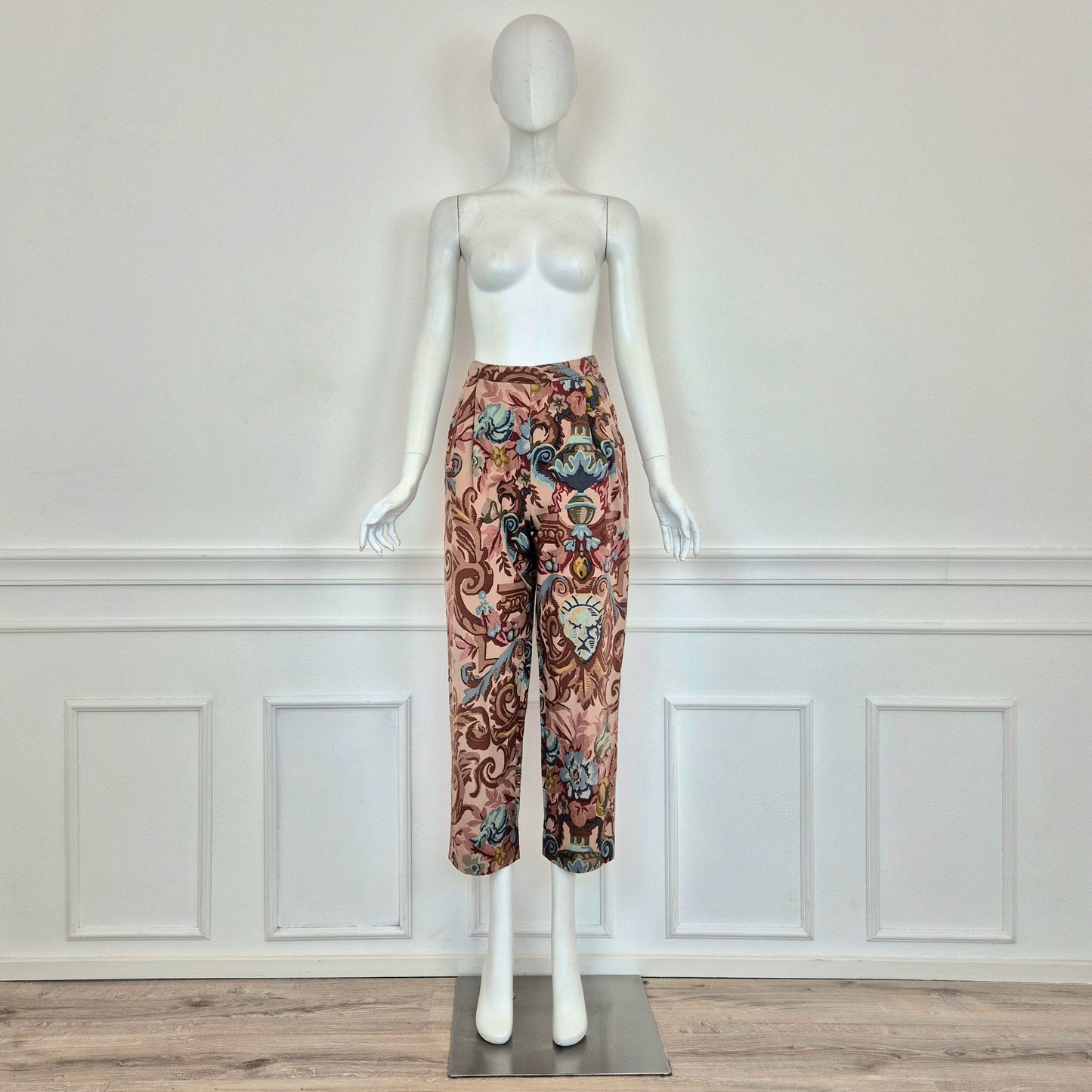 Callaghan by Romeo Gigli | Pantaloni in cotone stampa 1989