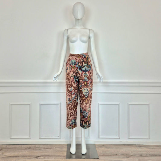 Callaghan by Romeo Gigli | Pantaloni in cotone stampa 1989