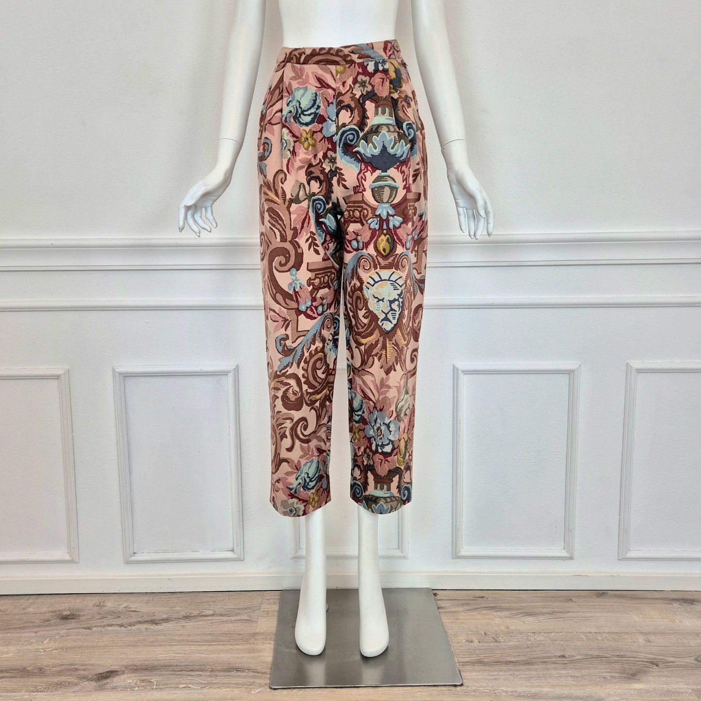 Callaghan by Romeo Gigli | Pantaloni in cotone stampa 1989