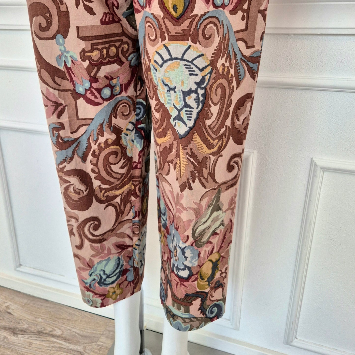 Callaghan by Romeo Gigli | Pantaloni in cotone stampa 1989