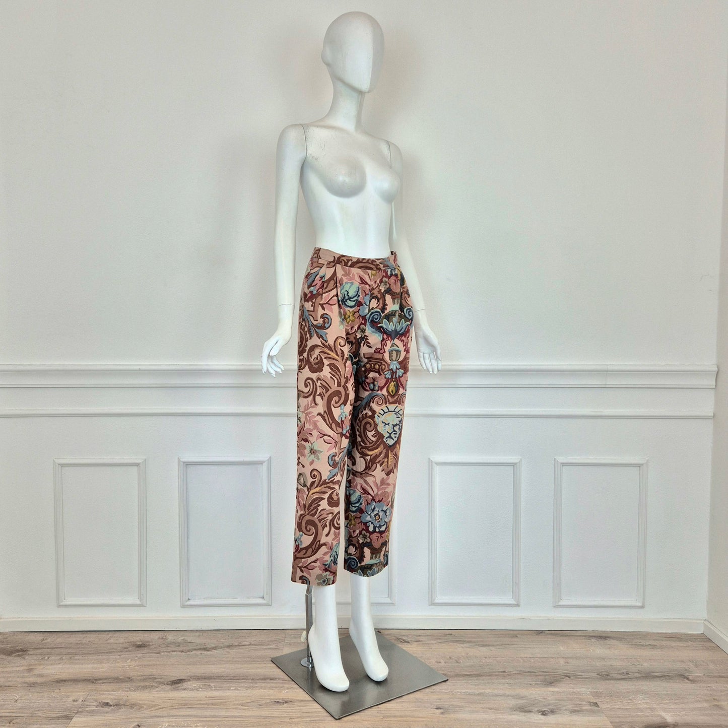 Callaghan by Romeo Gigli | Pantaloni in cotone stampa 1989