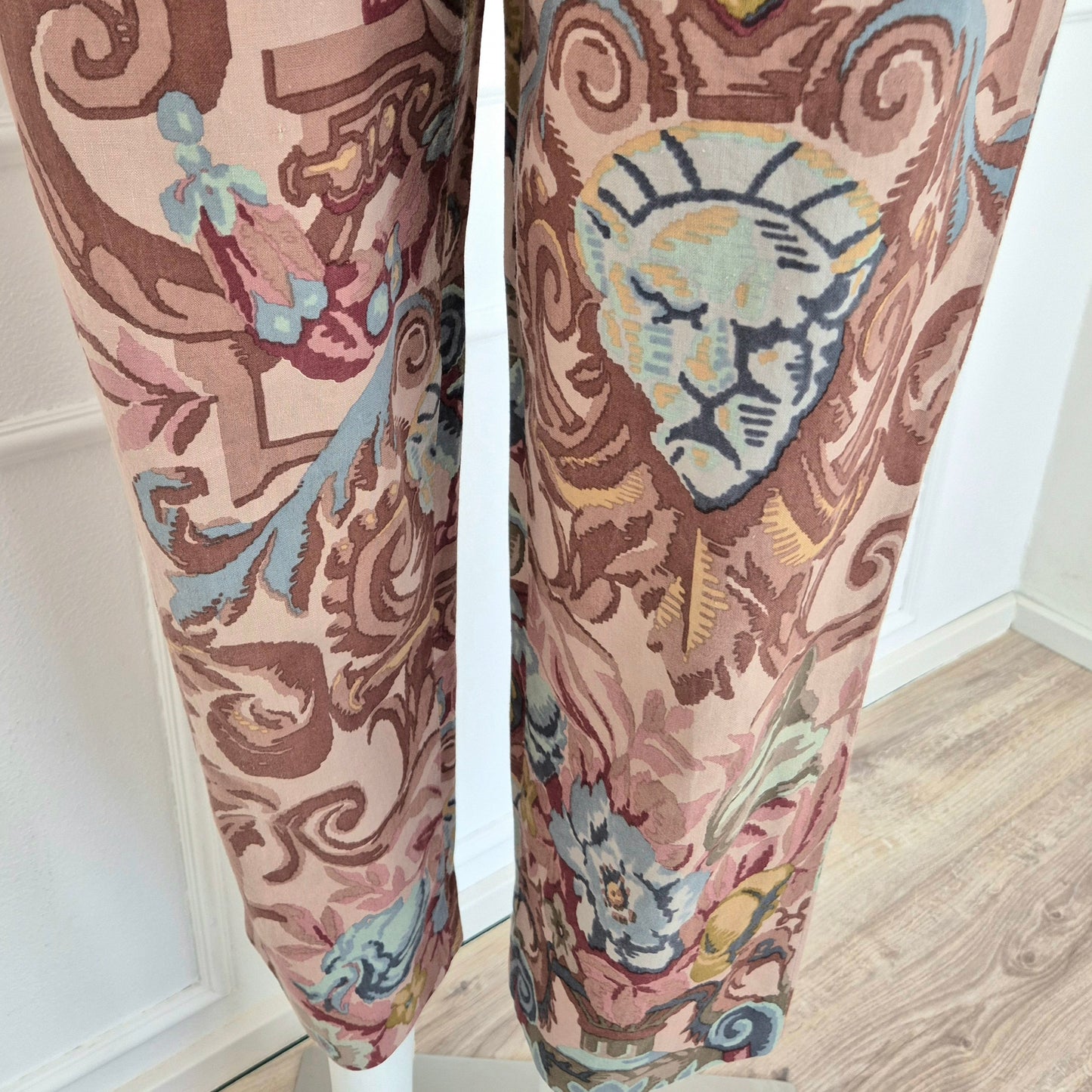 Callaghan by Romeo Gigli | Pantaloni in cotone stampa 1989