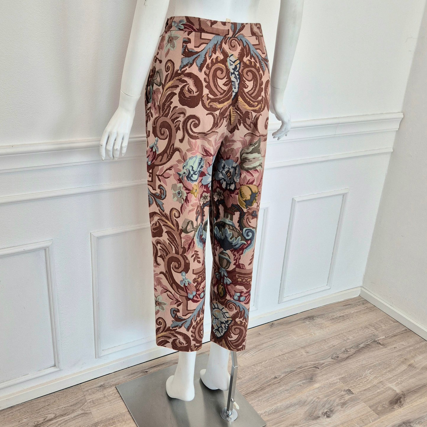 Callaghan by Romeo Gigli | Pantaloni in cotone stampa 1989