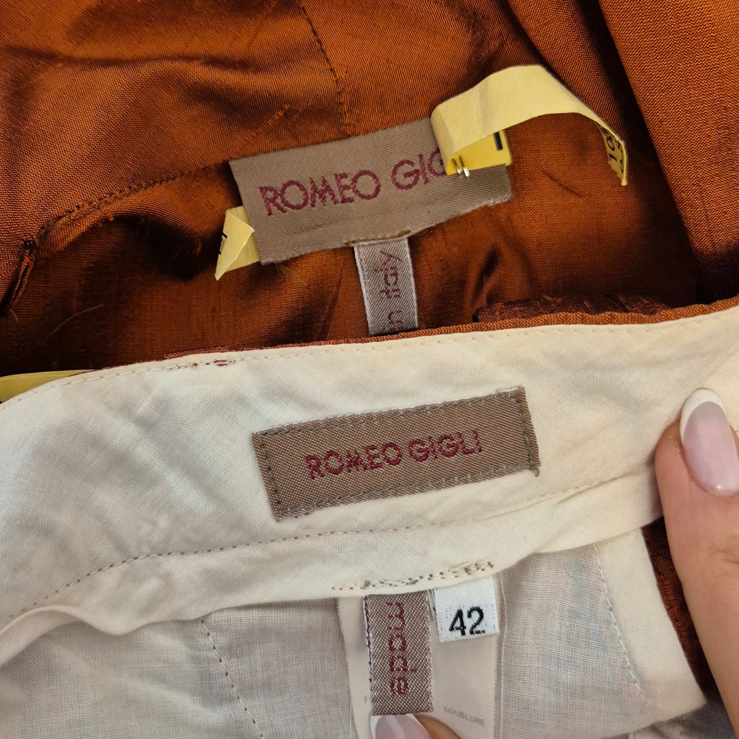 Romeo Gigli | Completo in seta SS 1990