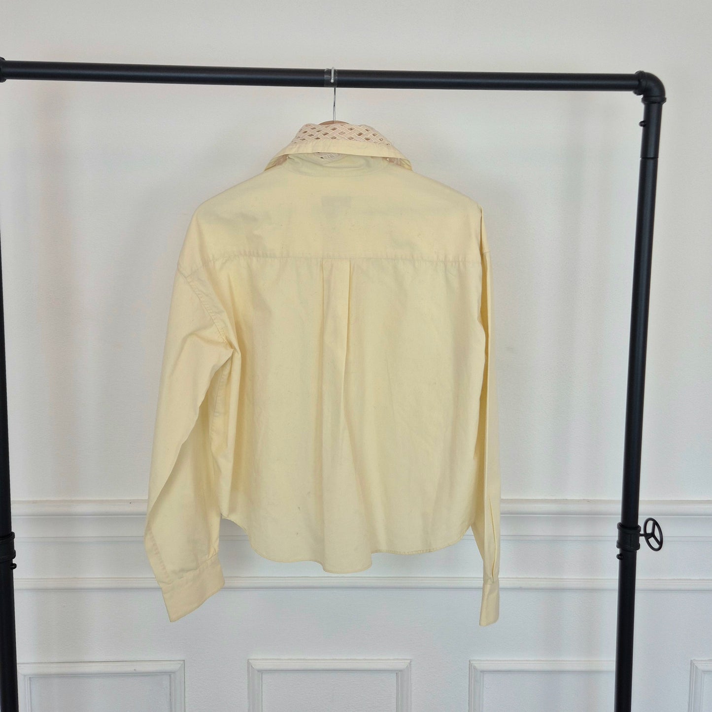 Romeo Gigli | Camicia avorio colletto lavorato