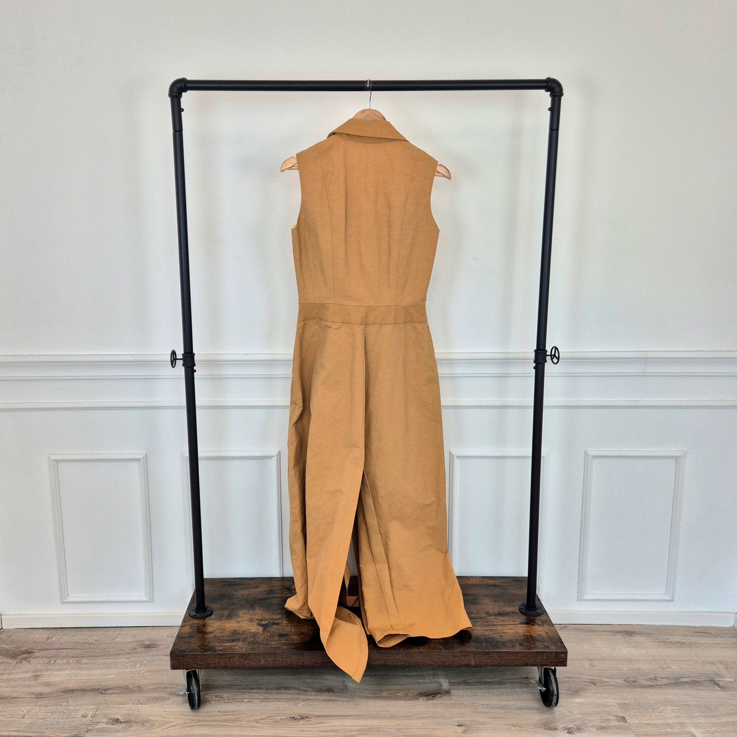 Sophia Nubes | Soprabito - gilet lungo sabbia