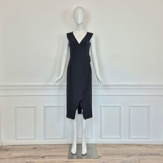 Rossella Jardini | Abito nero scollo a V