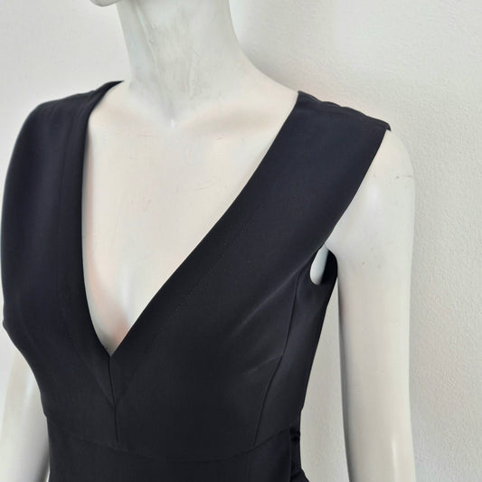 Rossella Jardini | Abito nero scollo a V