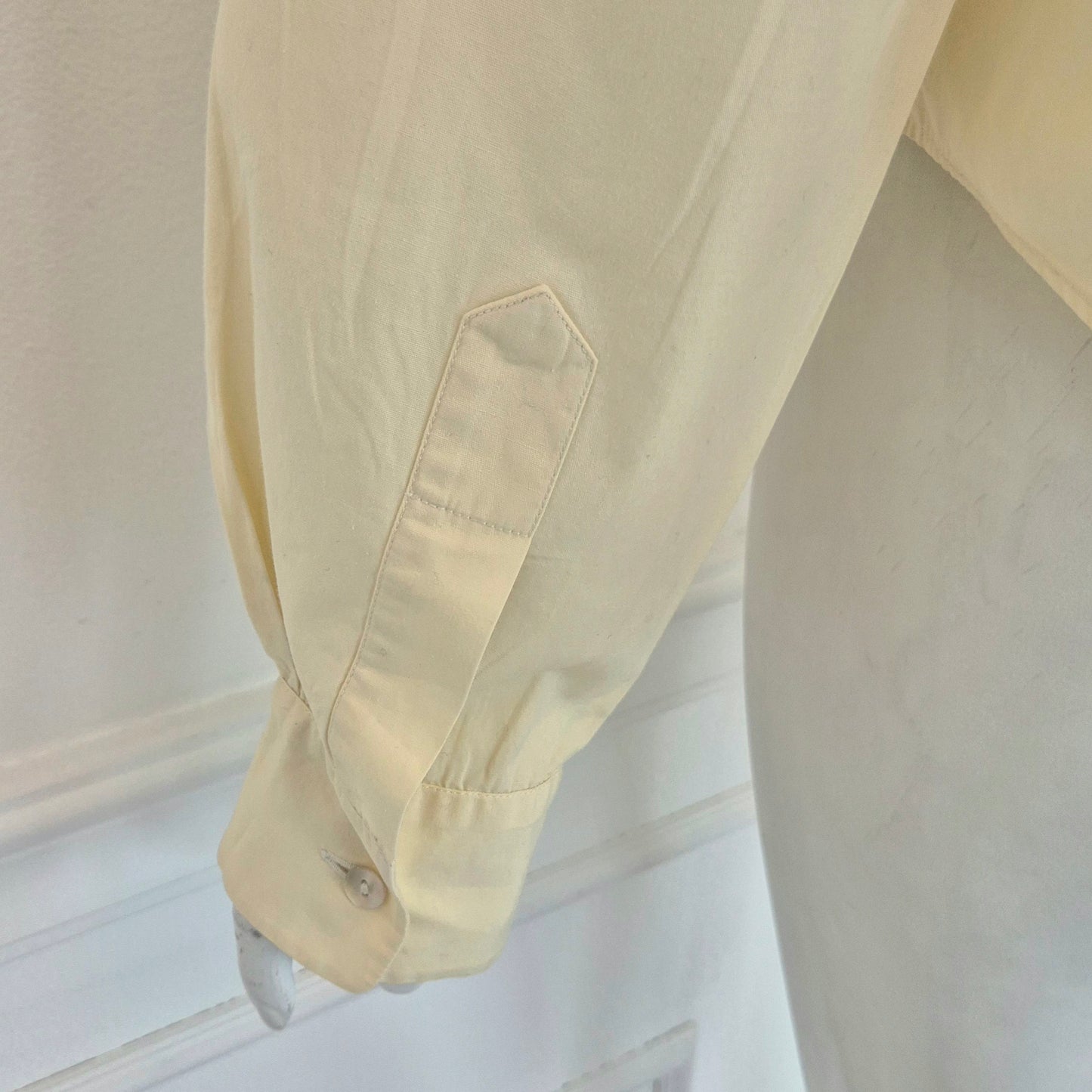 Romeo Gigli | Camicia avorio colletto lavorato