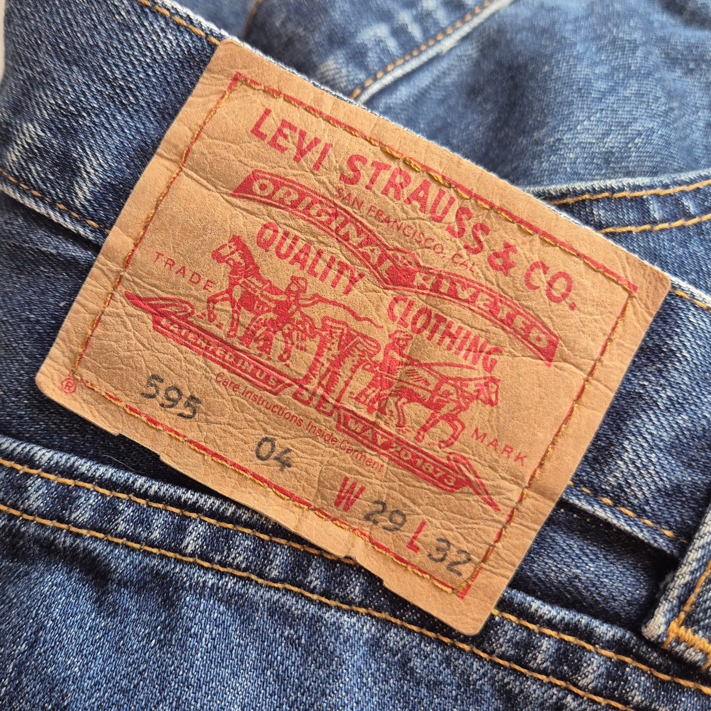 Levi's | Jeans 595 lavaggio scuro