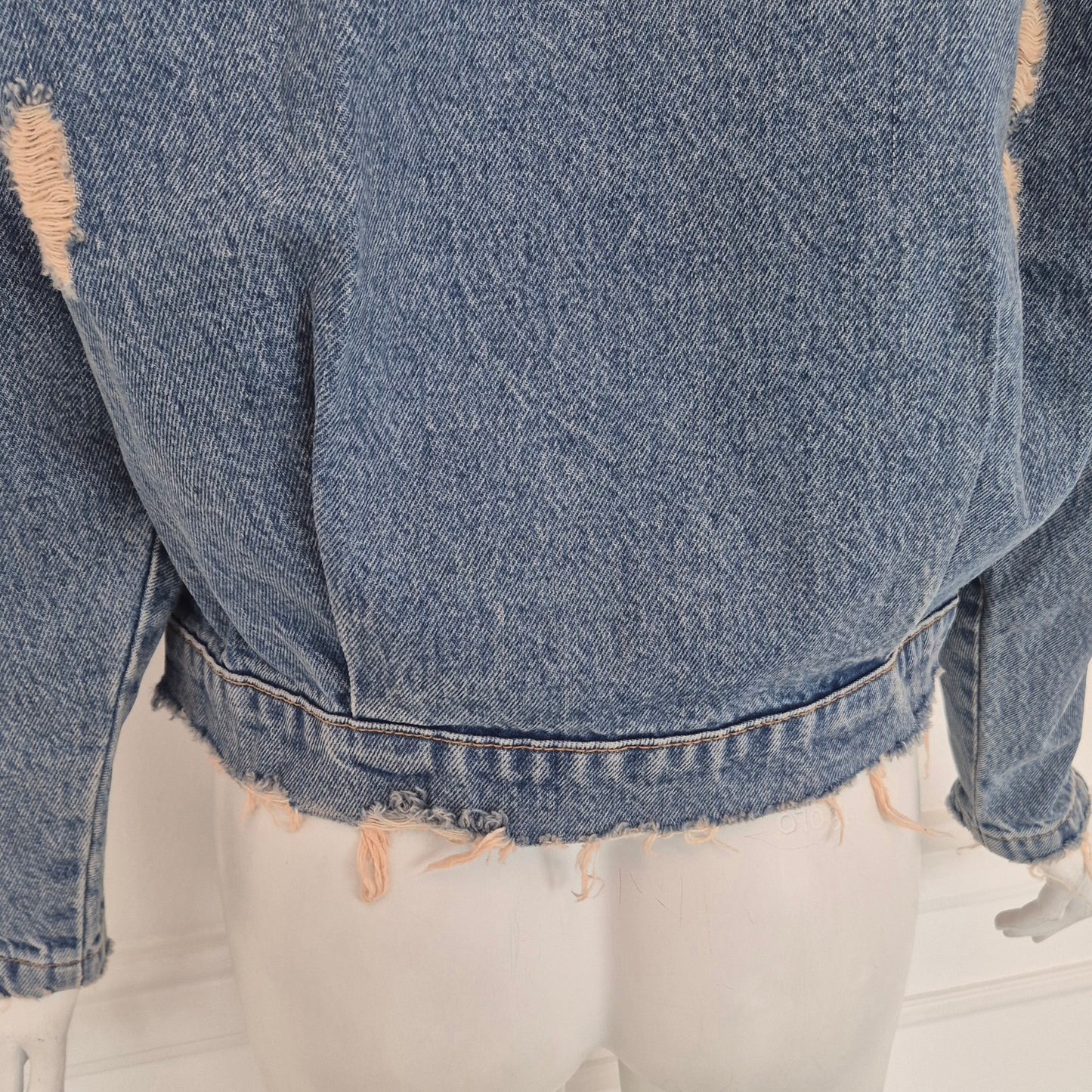 Won Hundred | Giubbino in denim lavaggio chiaro