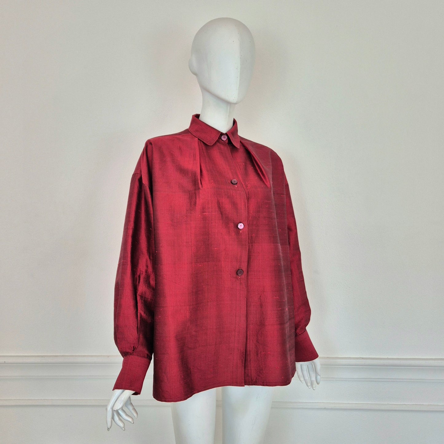 Gianfranco Ferré | Camicia seta rossa