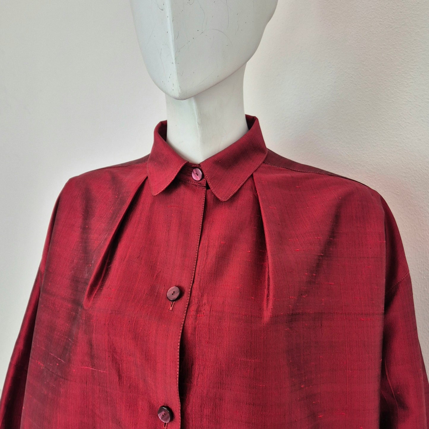 Gianfranco Ferré | Camicia seta rossa