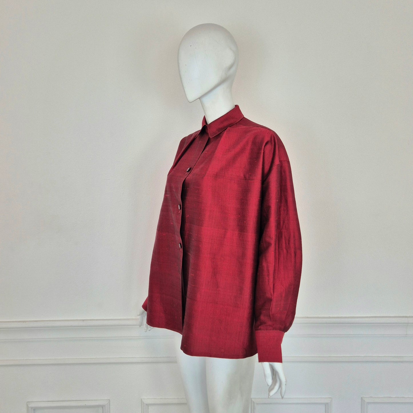 Gianfranco Ferré | Camicia seta rossa