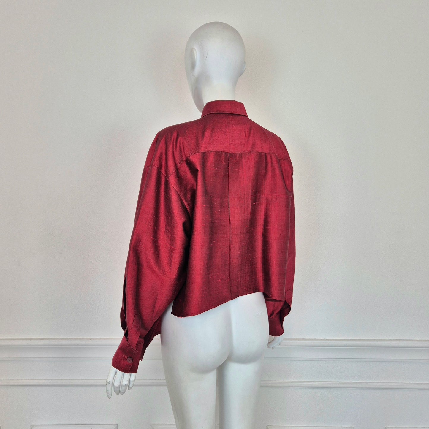 Gianfranco Ferré | Camicia seta rossa