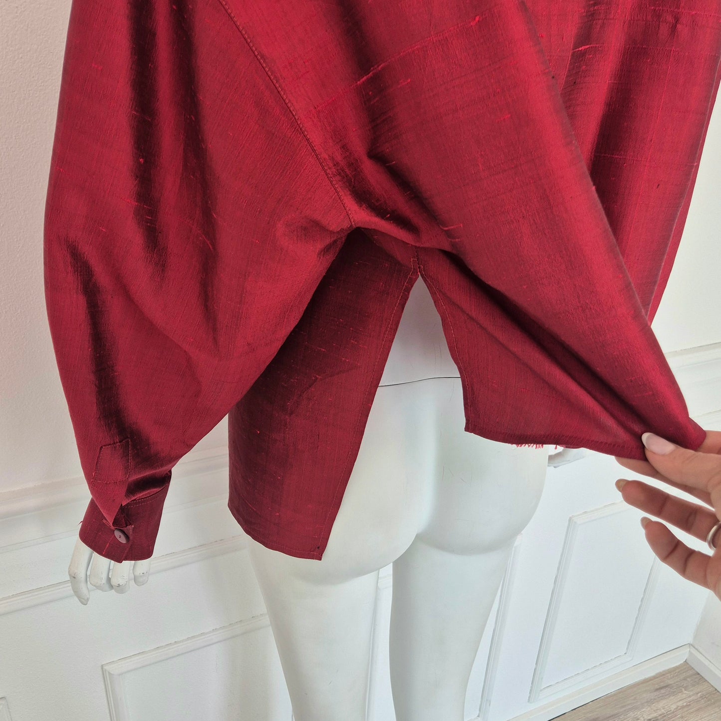 Gianfranco Ferré | Camicia seta rossa