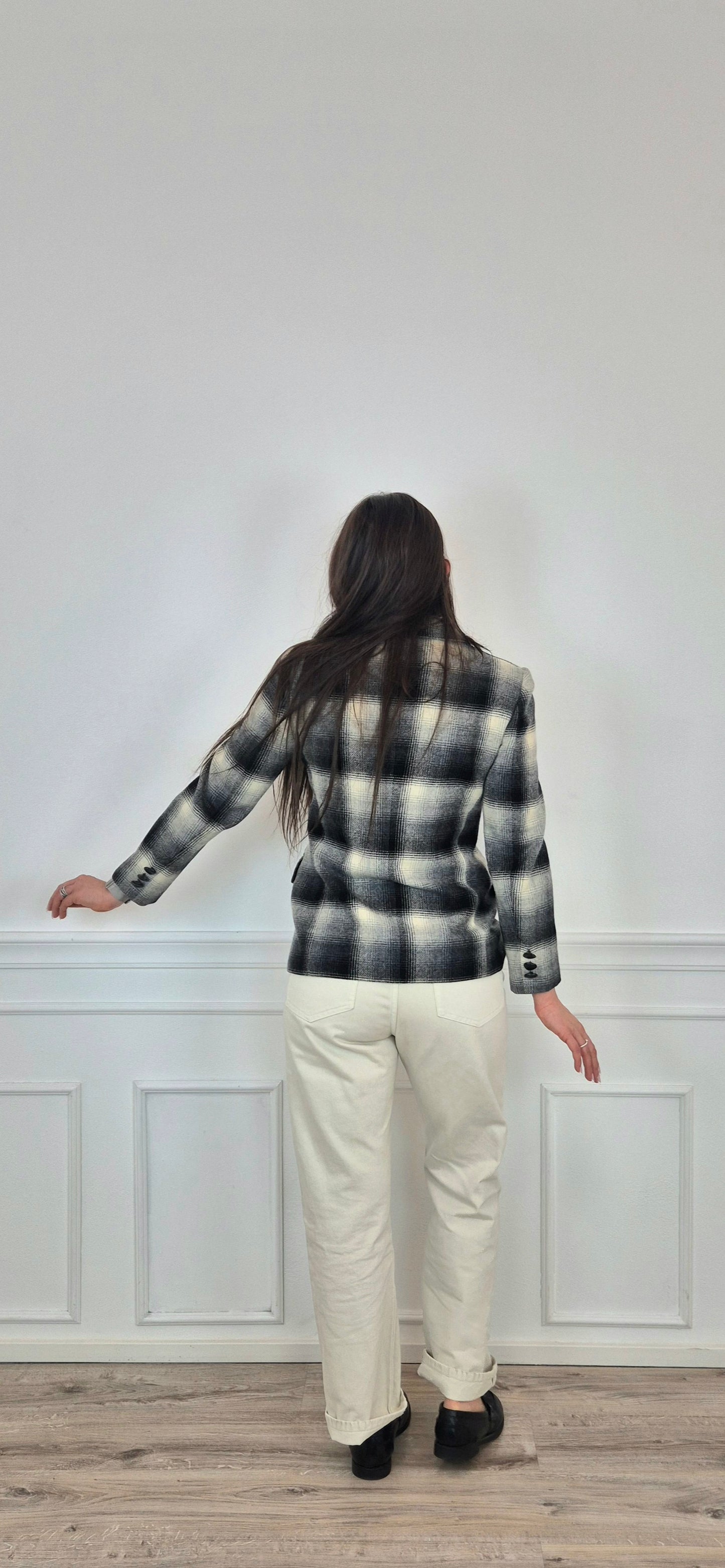 Moschino | Giacca in lana bottoni cuore