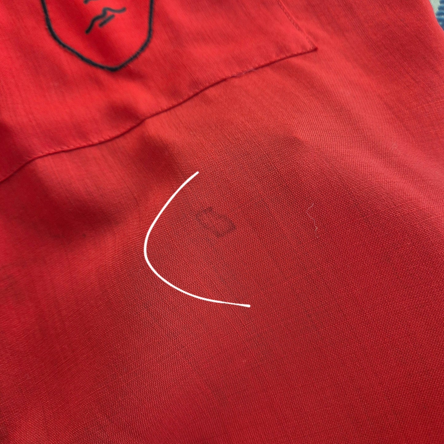 Jc de Castelbajac Ko and Co | Camicia rossa stampa facce