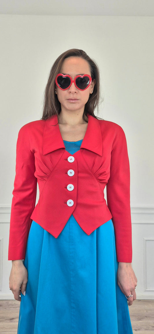 Valentino Boutique | Giacca rossa avvitata