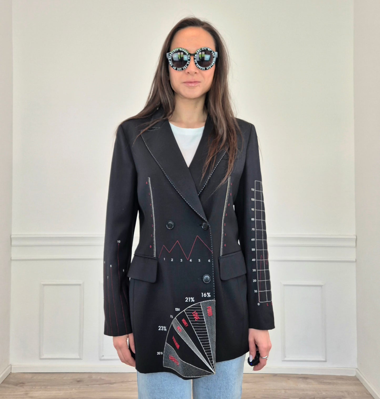 Moschino | Blazer grafici "Love"