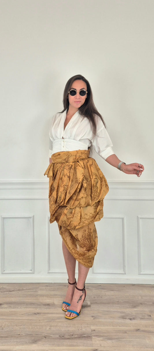 Romeo Gigli | Gonna tulip 1990