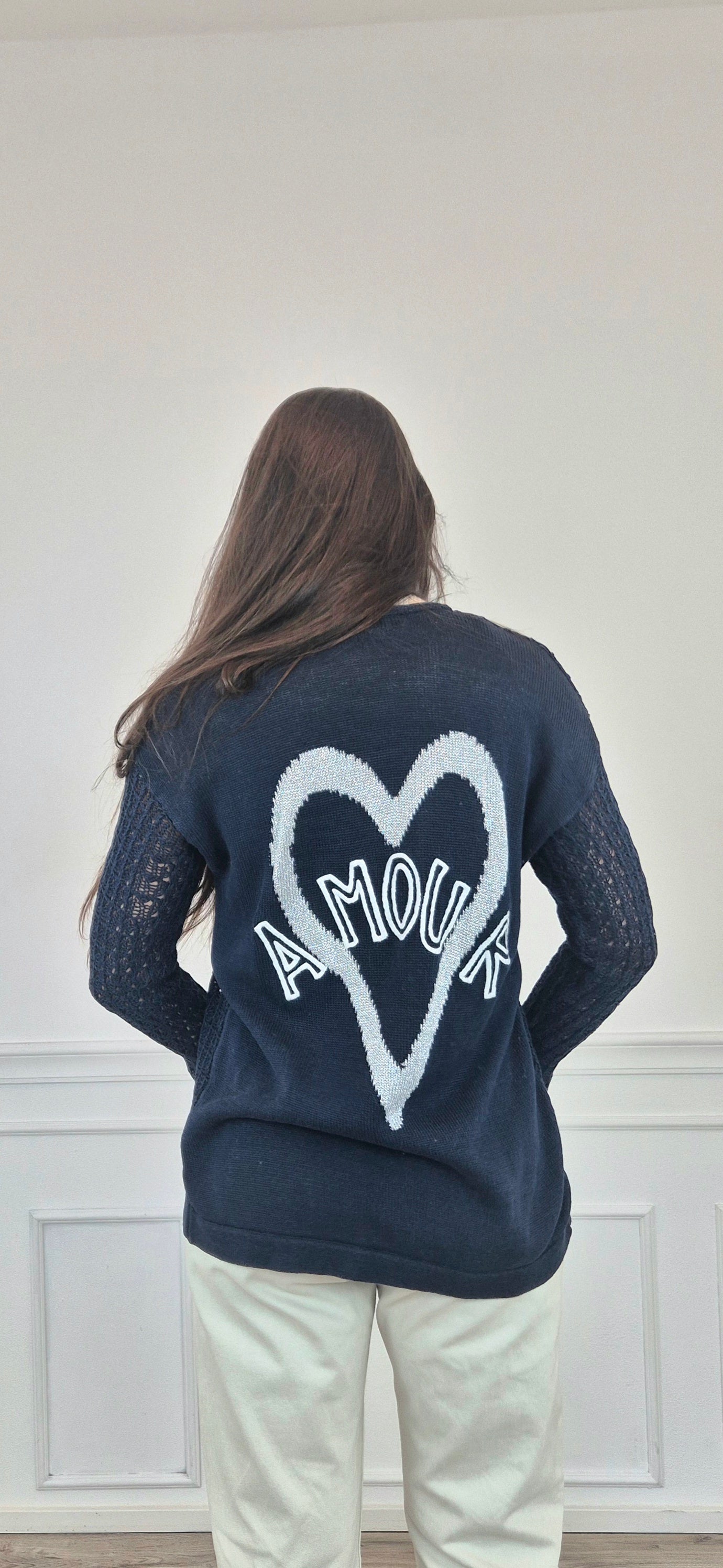 Jc de Castelbajac | Cardigan in cotone "Amour"