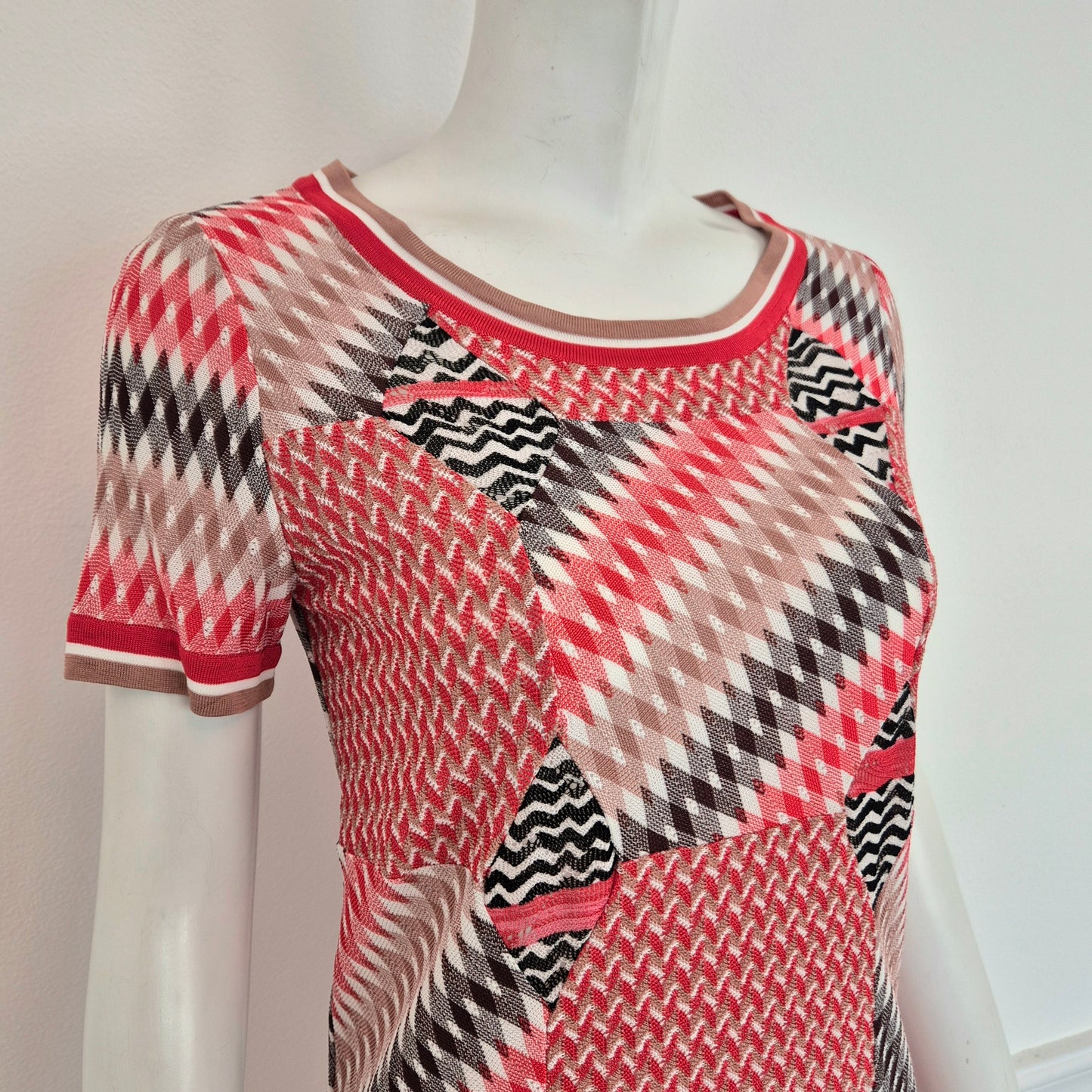 Missoni | Abito corto zig zag