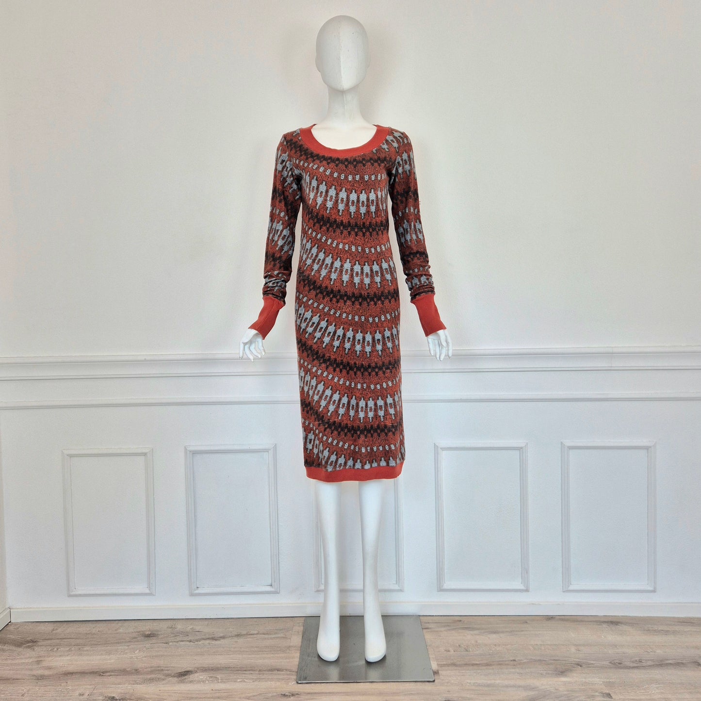Maison Margiela | Abito cotone stampato
