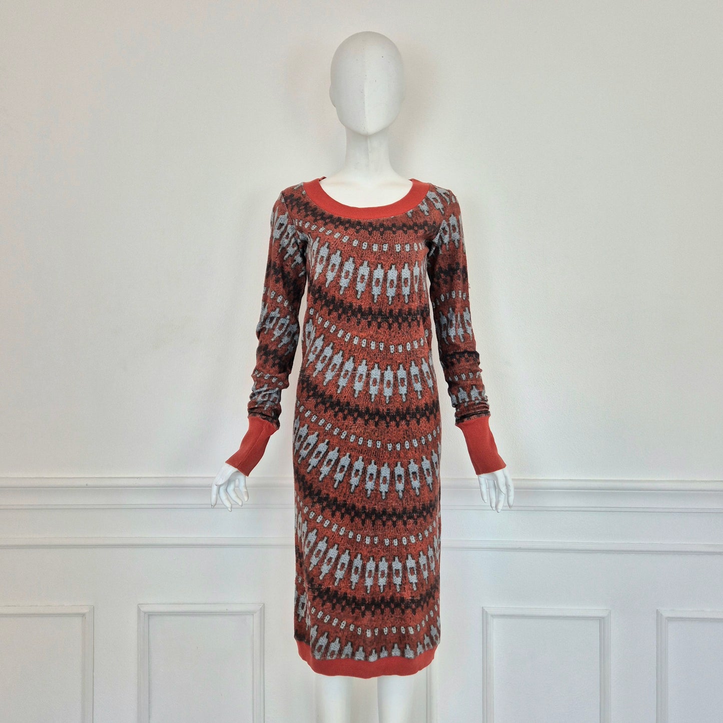 Maison Margiela | Abito cotone stampato