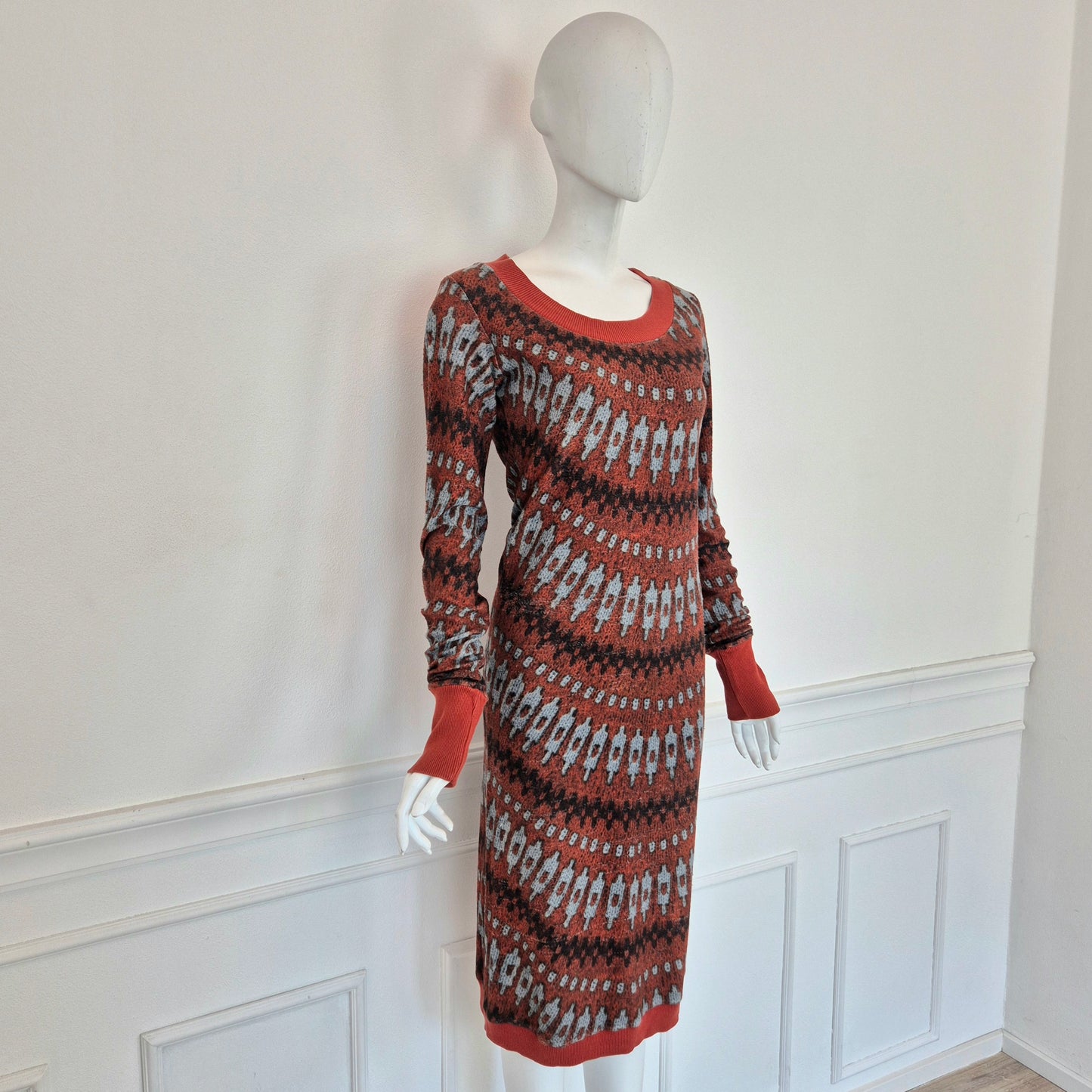 Maison Margiela | Abito cotone stampato